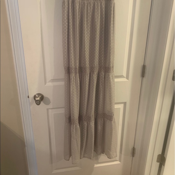 Gray maxi dress - Picture 3 of 10